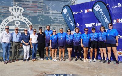 Nos colgamos dos medallas en la VI Regata Liga 100 Paladas Solidarias del RCR Alicante