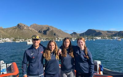Nuestros regatistas en la Copa de España de ILCA 4